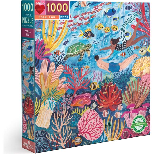 Piece and Love Coral Reef 1000 piece Jigsaw Puzzle