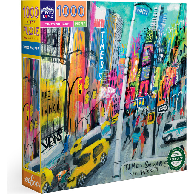 Piece & Love: Times Square - 1000 Piece Puzzle