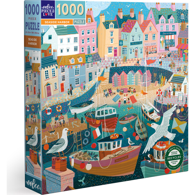 Piece & Love: Seaside Harbor - 1000 Piece Puzzle