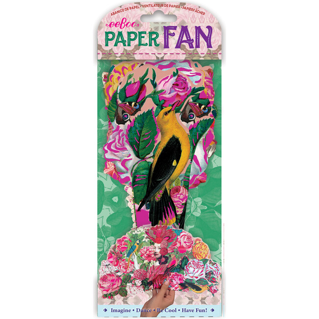 Piece & Love: Sarah Jarrett - 15" Paper Fan