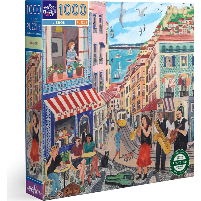 Piece & Love: Lisbon - 1000 Piece Puzzle