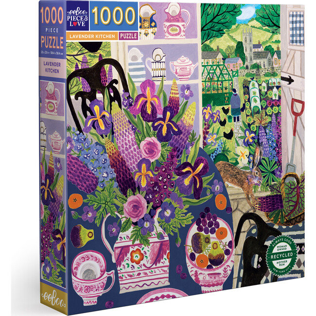 Piece & Love: Lavender Kitchen - 1000 Piece Puzzle