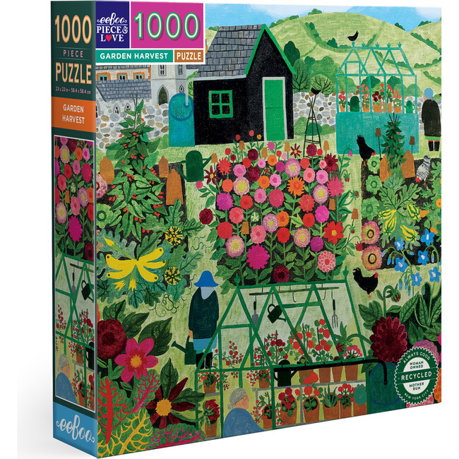 Piece & Love: Garden Harvest - 1000 Piece Puzzle