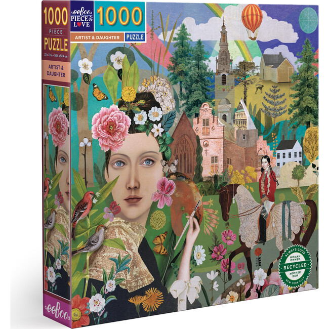 Piece & Love: Artist & Daughter - 1000 Piece Puzzle