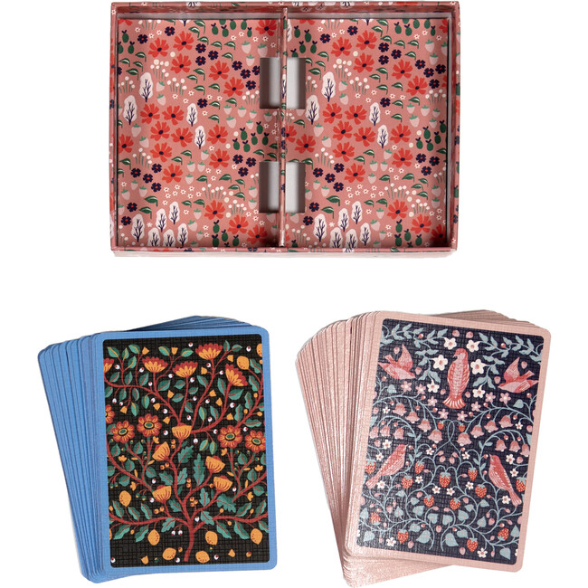 Piece & Love: Birds & Flowers Playing Cards - Games - 3