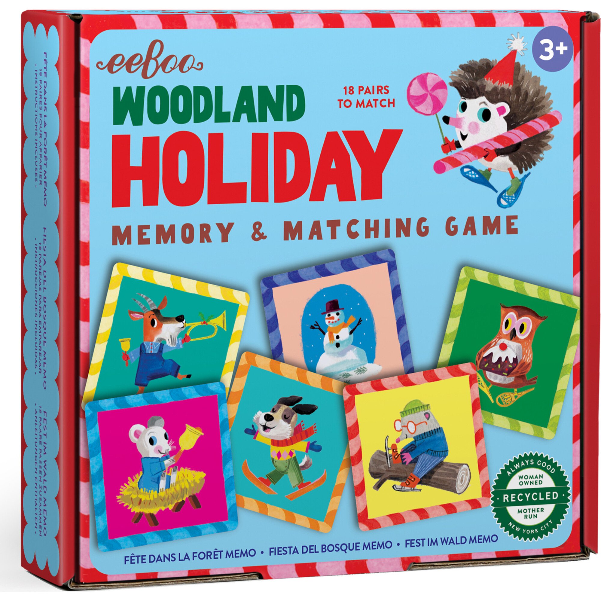 Memory & Matching Game: Woodland Holiday - Games - 1