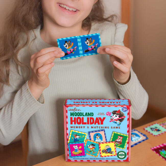 Memory & Matching Game: Woodland Holiday - Games - 2