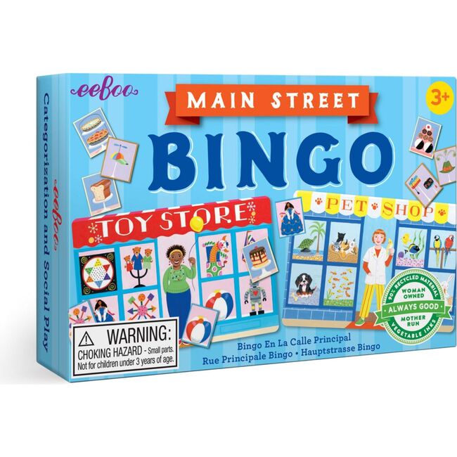 Main Street Little Bingo Game