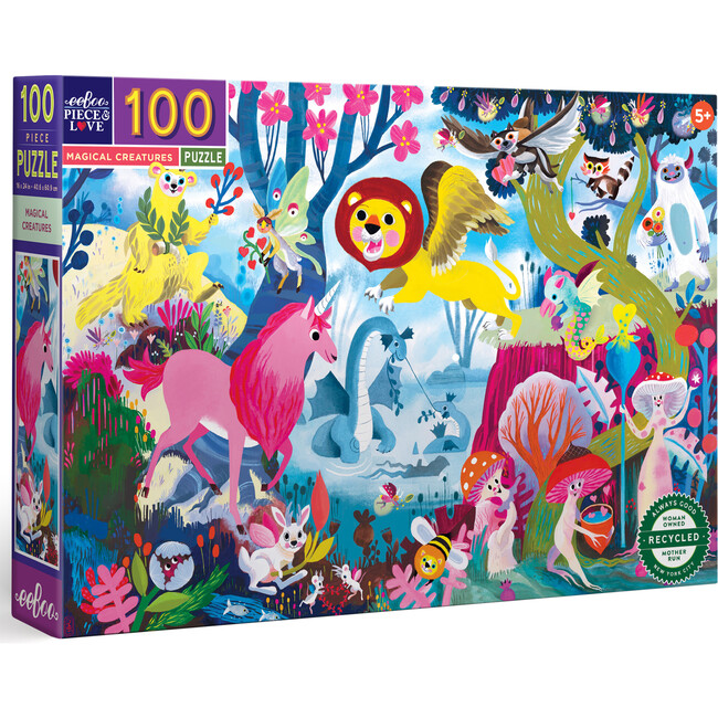 Magical Creatures - 100 Piece Puzzle