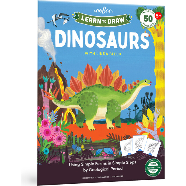 Learn to Draw - Dinosaurs - Drawing Guidebook