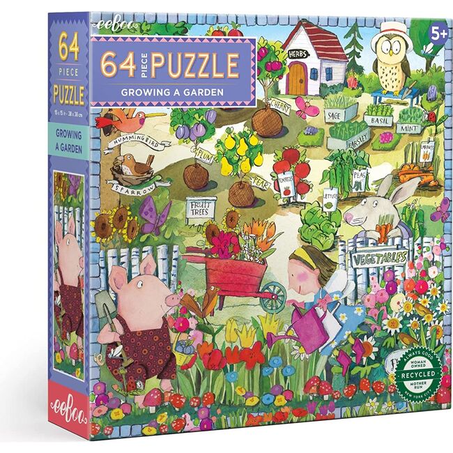 Growing a Garden 64 piece jigsaw puzzle