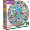 Good Deeds 36 piece Giant Round jigsaw puzzle - Puzzles - 1 - thumbnail