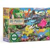 Dinosaur Land 20 piece jigsaw puzzle - Puzzles - 1 - thumbnail