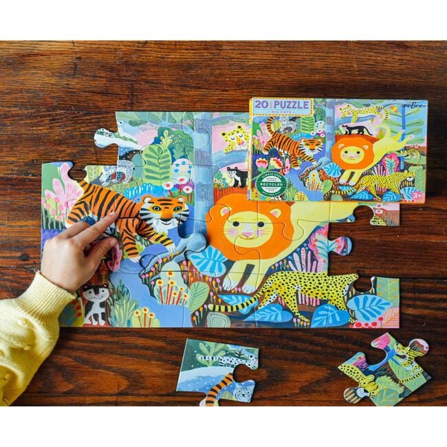 Big Cats 20 Piece Jigsaw Puzzle - Puzzles - 2