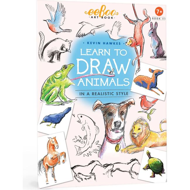 Art Book 3 - Learn to Draw Animals with Kevin Hawkes