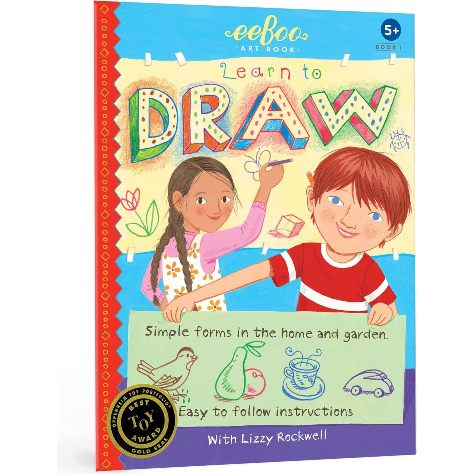 Art Book 1 - Learn to Draw Simple Forms with Lizzy Rockwell - Arts & Crafts - 1