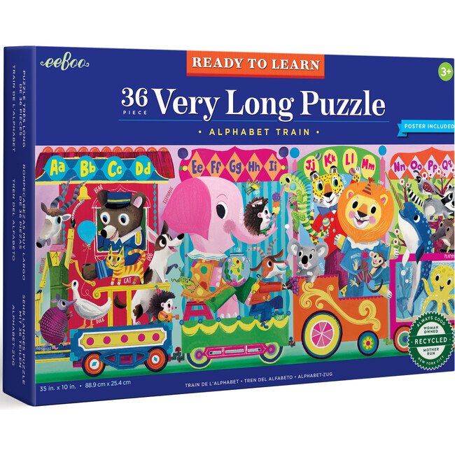 Alphabet Train  36 Piece Long Puzzle