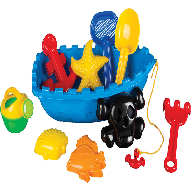 Pirate Ship Beach Toys Set