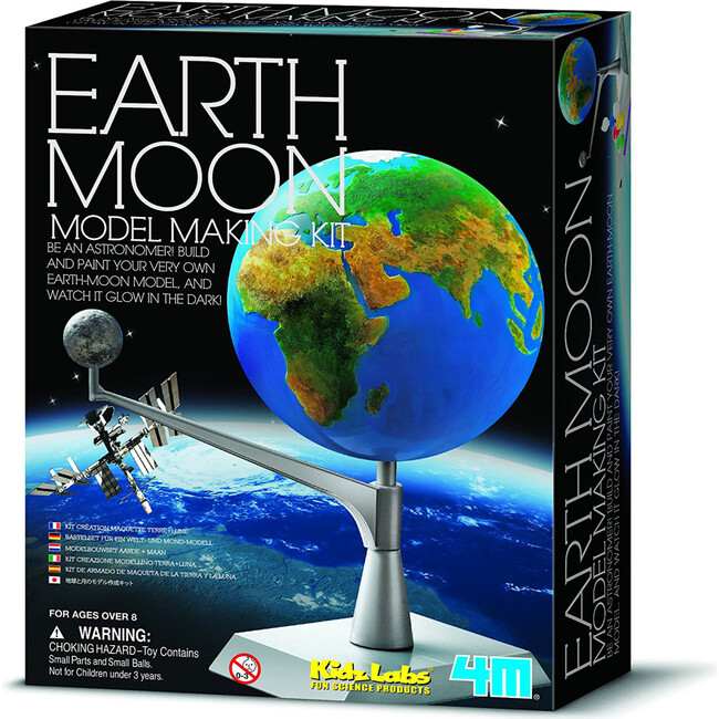 4M KidzLabs Earth and Moon Model Kit