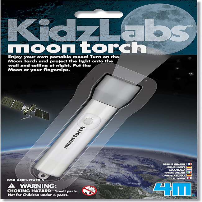 4M Kidz Labs Moon Torch Kit