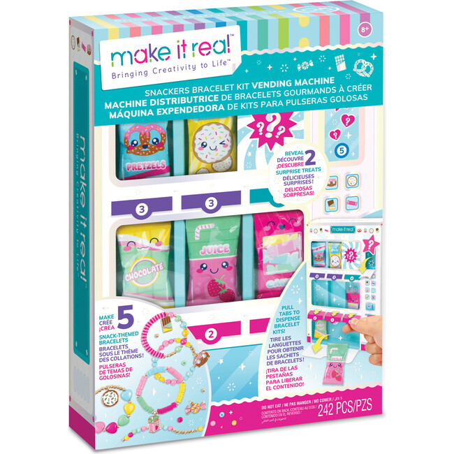 Snackers Bracelet Kit Vending Machine