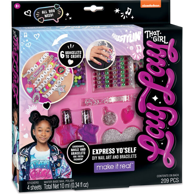 That Girl Lay Lay: Express Yo 'Self - DIY Nail Art & Bracelets Kit