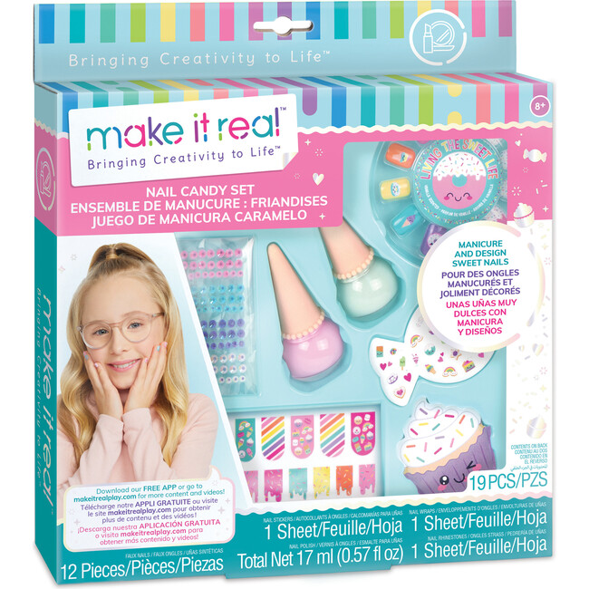 Nail Candy Set - DIY Nail Art Kit - Arts & Crafts - 1