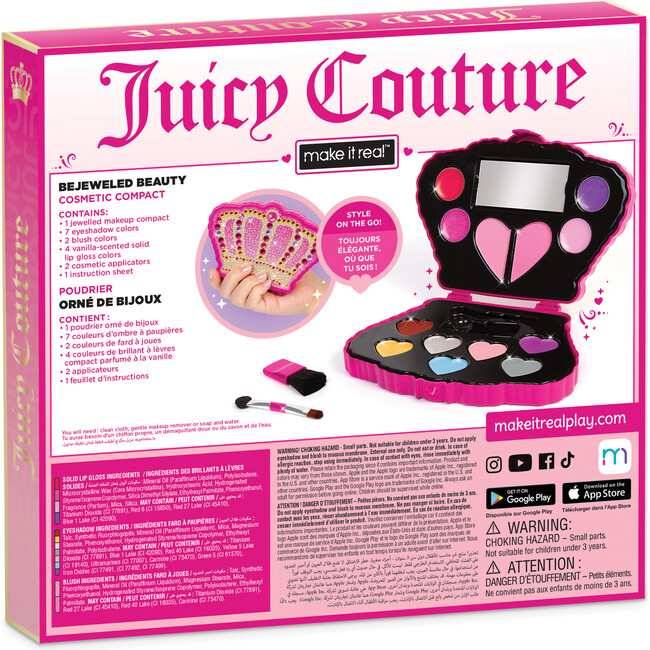 Juicy Couture Bejeweled Beauty Cosmetic Compact - Arts & Crafts - 2