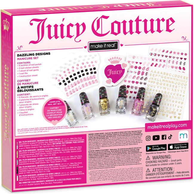 Juicy Couture Dazzling Designs Manicure Set - Arts & Crafts - 2