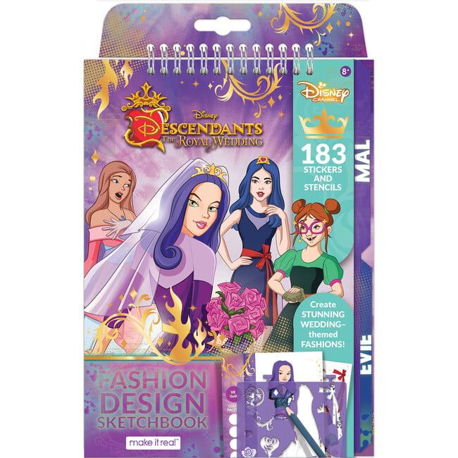 Disney Descendants Royal Wedding: Fashion Design Sketchbook