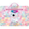 3C4G: Triangle Faux Fur Lap Desk - Pink & Pastels - Arts & Crafts - 1 - thumbnail