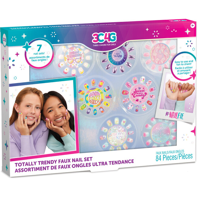 3C4G: Totally Trendy Faux Nail Set