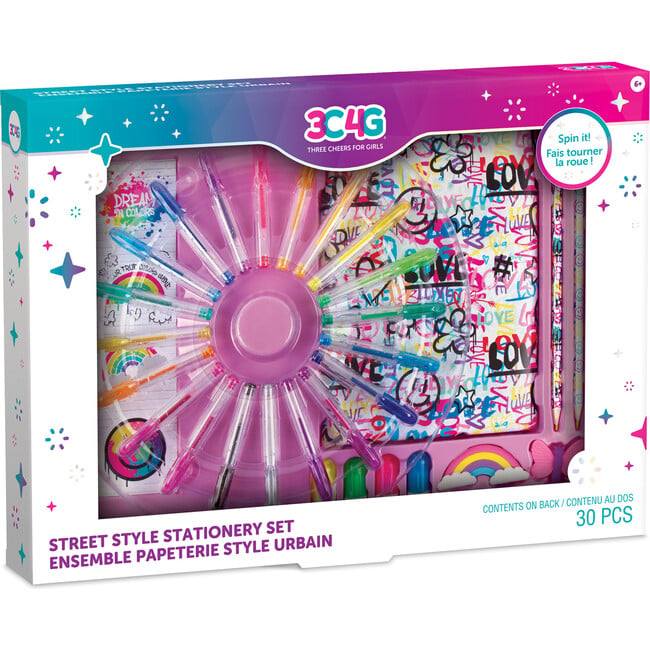 3C4G: Street Style Stationery Set - 30 Piece Set