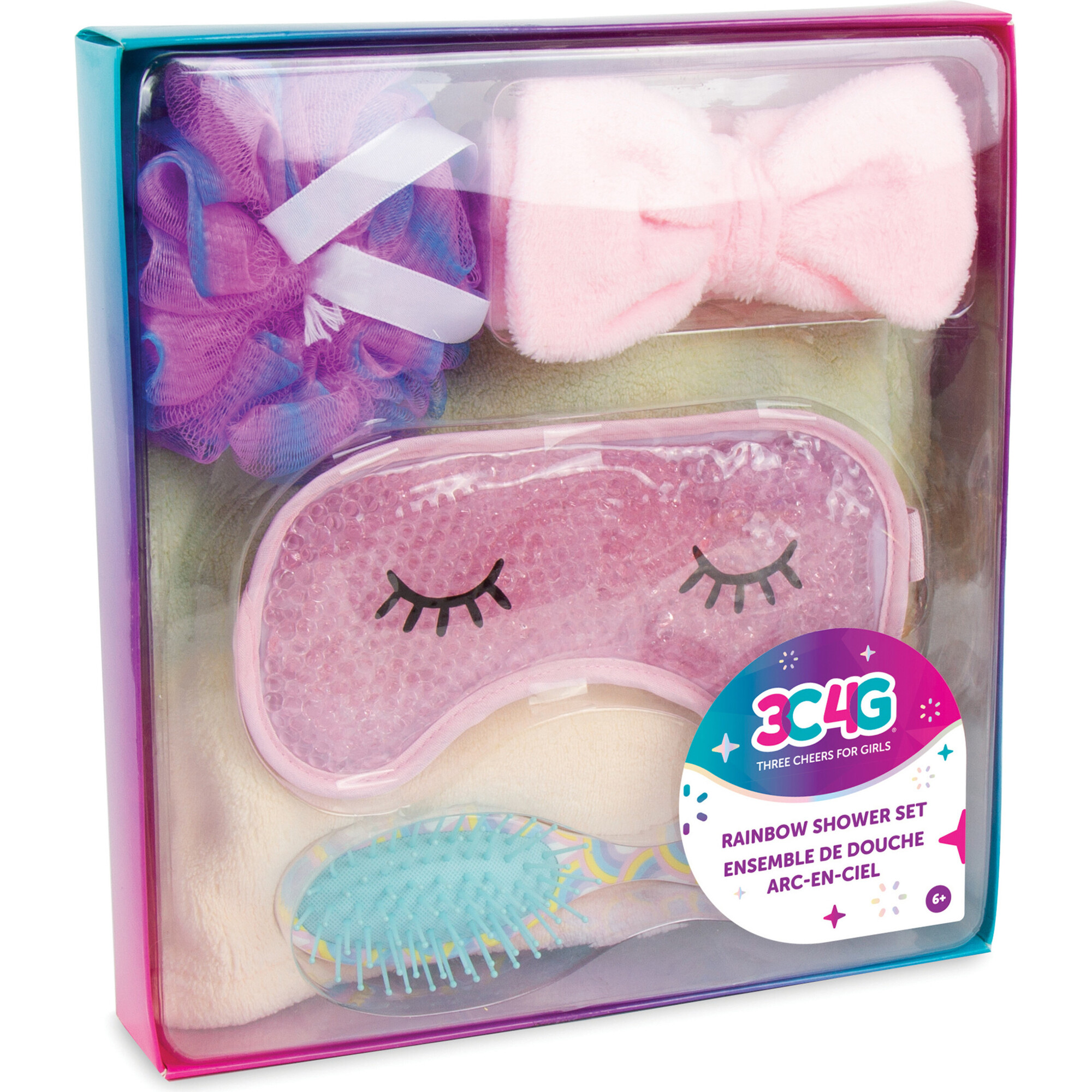 3C4G: Rainbow Shower Set - 5 Piece Set - Arts & Crafts - 1
