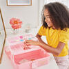 3C4G: Pink & Gold: Hard Case Makeup Storage Set - Arts & Crafts - 2