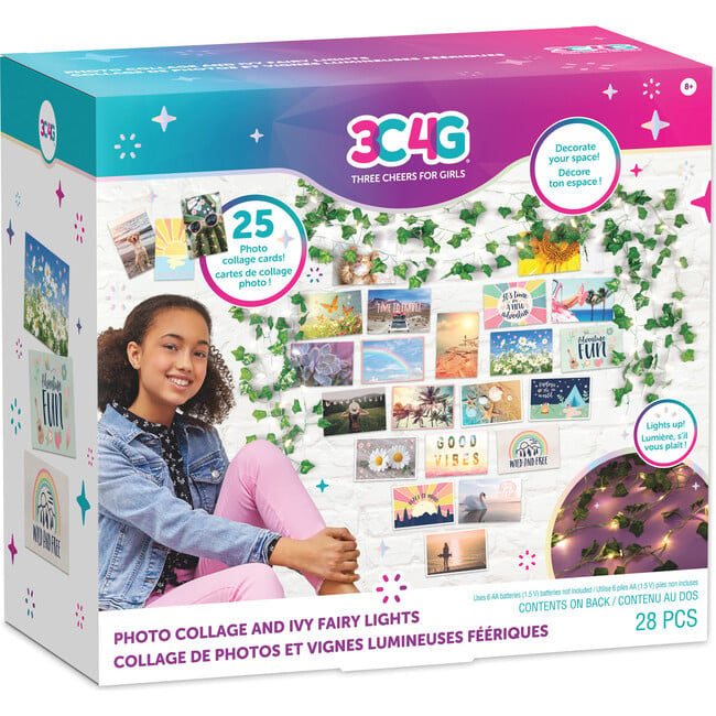 3C4G: Photo Collage & Ivy Fairy Lights - 28 pcs