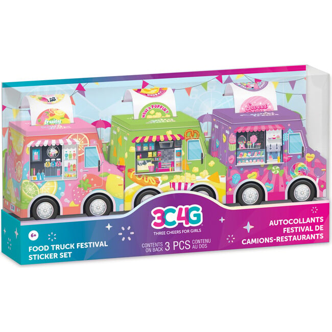 3C4G: Food Truck Festival Sticker Set