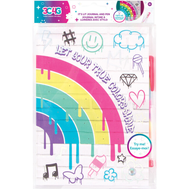3C4G: Graffiti: It's Lit Journal & Pen - Arts & Crafts - 1