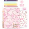 3C4G: Pink & Gold All-In-1 Sketching Set - Arts & Crafts - 2