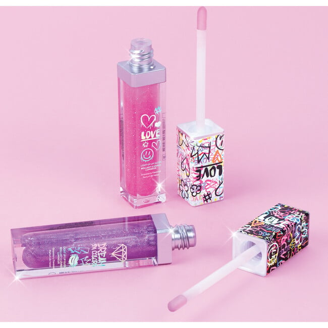 3C4G: Graffiti: It's Lit Light Up Lip Gloss Duo - Arts & Crafts - 2