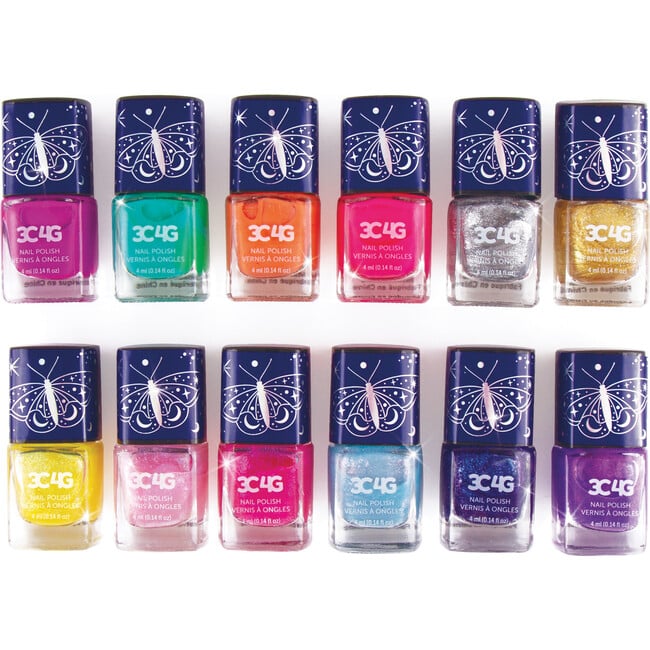 3C4G: Celestial Nail Polish Tower - 12 Bottle Set