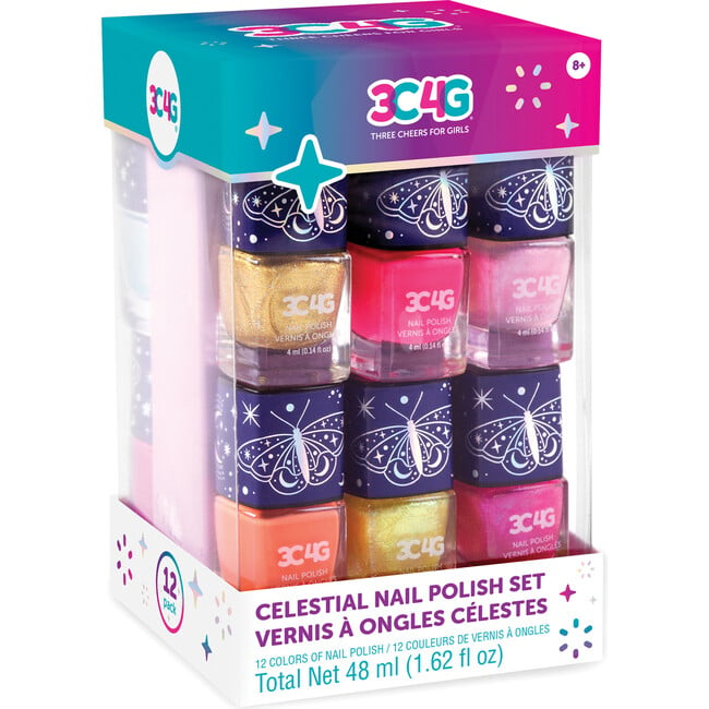 3C4G: Celestial Nail Polish Tower - 12 Bottle Set - Arts & Crafts - 2