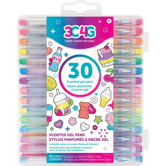 3C4G: 30 Scented Gel Pens