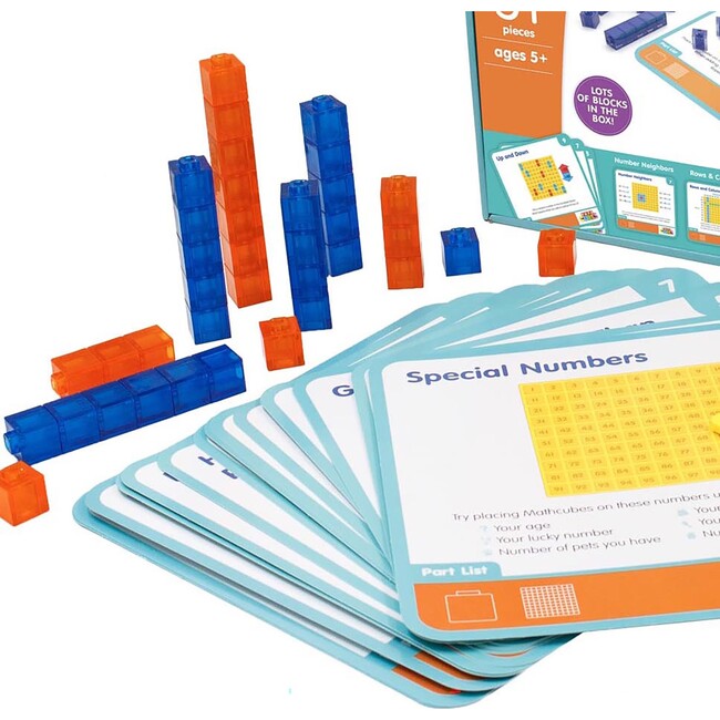 Mathcubes - Hundreds Board Activity Set - STEM Toys - 2