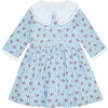 Provenza Dress, Blue - Dresses - 1 - thumbnail
