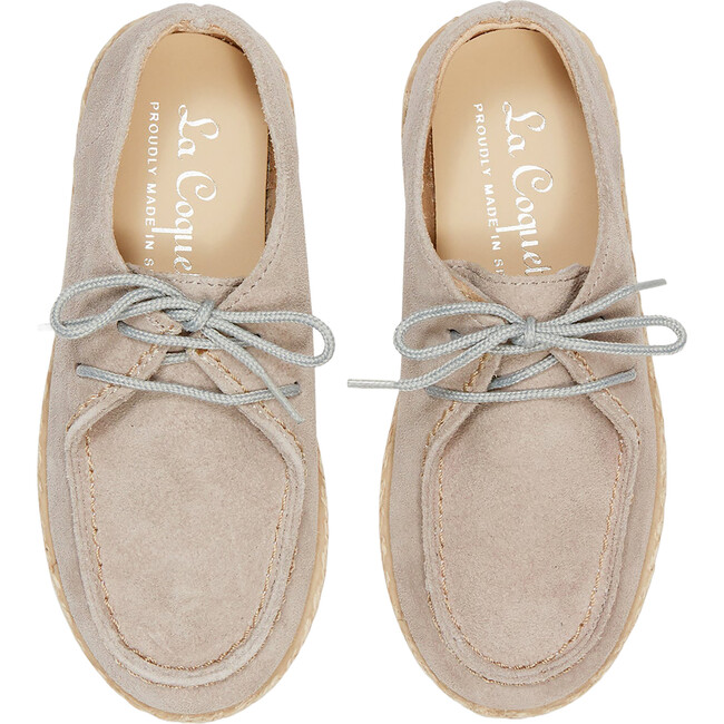 Maddox Suede Espadrille, Grey - Espadrilles - 2