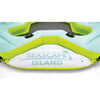 Seascape Island - Inflatable Relaxation Island Float - Pool Floats - 3