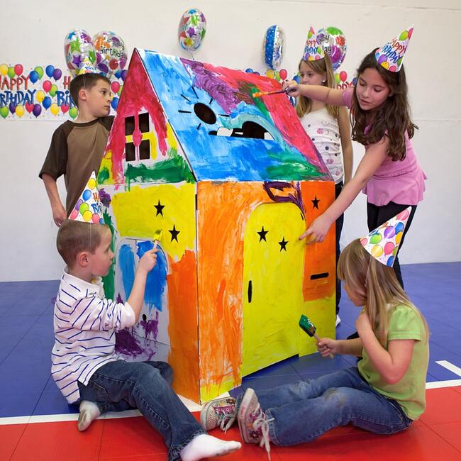 Personalize a Cardboard Fort - Playhouses - 3