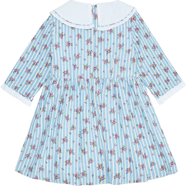 Provenza Dress, Blue - Dresses - 3