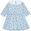 Provenza Dress, Blue - Dresses - 3